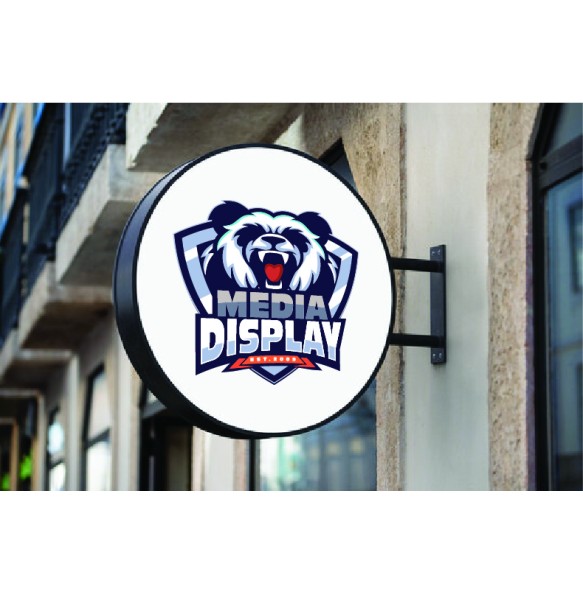 Heavy Duty Light Box (Outdoor&Indoor) with MW Transformer 600mm Double-sided print
