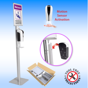 Auto Hand Sanitizer Station