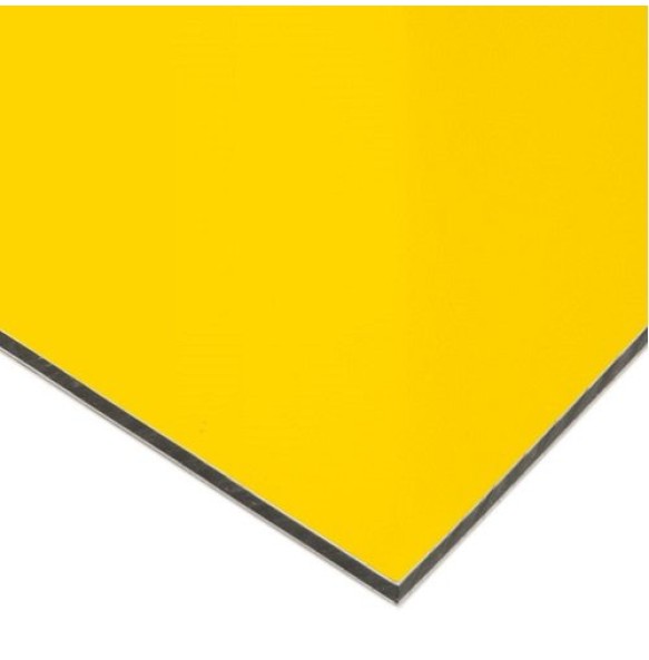 4mm Acm Panel Blue/Yellow Gloss 2440mm x 1220mm x 4mm