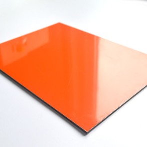 4mm Acm Panel Red/Orange Gloss 2440mm x 1220mm x4mm