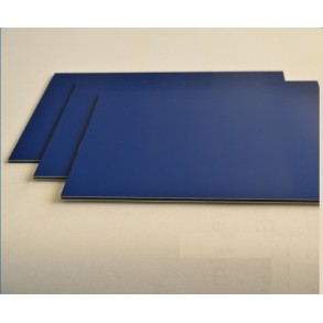 4mm Acm Panel Blue/Yellow Gloss 2440mm x 1220mm x 4mm