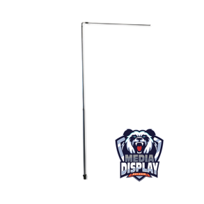 Block Flag Pole Large Size