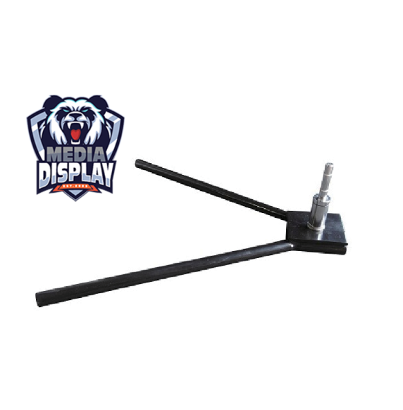 Fold V Base for Flag pole