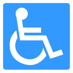 Sign Safety Disability 150x150mm