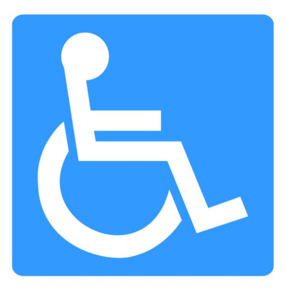 Sign Safety Disability 150x150mm