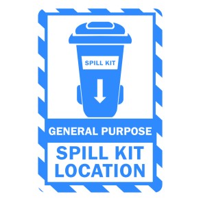 Sign Safety General Purpose Spill Kit Location 240x340mm