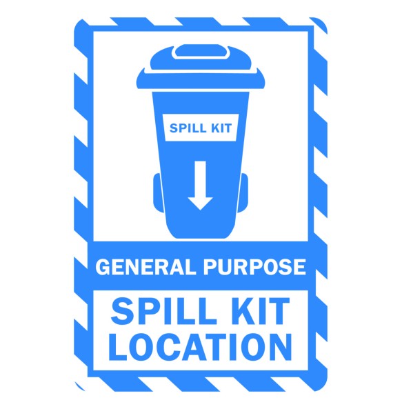Sign Safety General Purpose Spill Kit Location 240x340mm